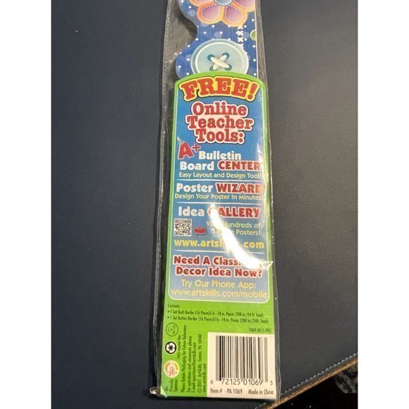 ART SKILLS BULLETIN BORDERS FOR SCHOOL 32 PCS ALL NEW AND SEALED - Picture 4 of 6